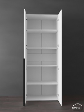 Шкаф Linnea MHR-2-2 2050х800х510 (Белый-М 11.1.2) в Чебаркуле - chebarkul.mebel24.online | фото 4