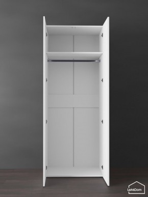Шкаф Linnea MHR-2PO 2050х800х510 (Белый-М 11.1.2) в Чебаркуле - chebarkul.mebel24.online | фото 4