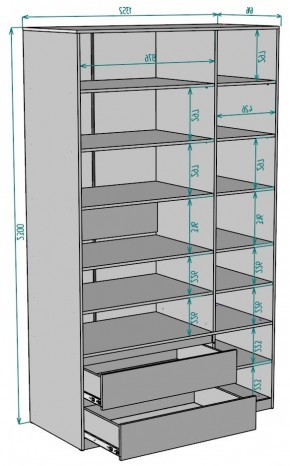 Шкаф Мальта H219 в Чебаркуле - chebarkul.mebel24.online | фото 2