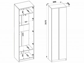 Шкаф платяной ШО-4 в Чебаркуле - chebarkul.mebel24.online | фото 8