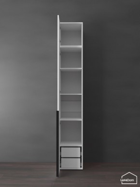 Шкаф с антресолью Linnea MHR-1A-4 2450х400х510 (Белый-М 11.1.2) в Чебаркуле - chebarkul.mebel24.online | фото 6