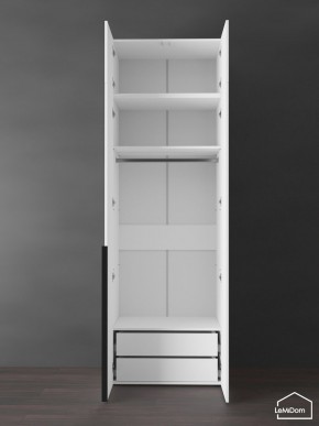 Шкаф с антресолью Linnea MHR-2A-3 2450х800х510 (Белый-М 11.1.1) в Чебаркуле - chebarkul.mebel24.online | фото 6