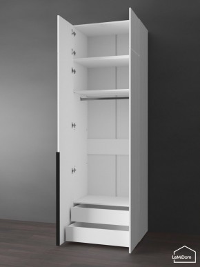 Шкаф с антресолью Linnea MHR-2A-3 2450х800х510 (Белый-М 11.1.2) в Чебаркуле - chebarkul.mebel24.online | фото 5