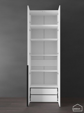 Шкаф с антресолью Linnea MHR-2A-4 2450х800х510 (Белый-М 11.1.1) в Чебаркуле - chebarkul.mebel24.online | фото 6