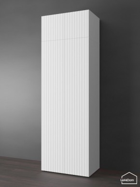 Шкаф с антресолью Linnea MHR-2POA-2 2450х800х510 (Белый-М 11.1.1) в Чебаркуле - chebarkul.mebel24.online | фото