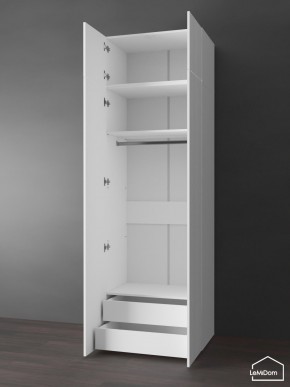 Шкаф с антресолью Linnea MHR-2POA-3 2450х800х510 (Белый-М 11.1.1) в Чебаркуле - chebarkul.mebel24.online | фото 6