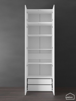 Шкаф с антресолью Linnea MHR-2POA-4 2450х800х510 (Белый-М 11.1.1) в Чебаркуле - chebarkul.mebel24.online | фото 6