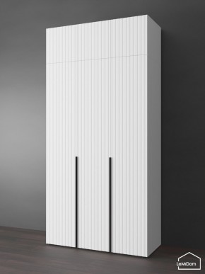 Шкаф с антресолью Linnea MHR-3A-2 2450х1200х510 (Белый-М 11.1.1) в Чебаркуле - chebarkul.mebel24.online | фото 1