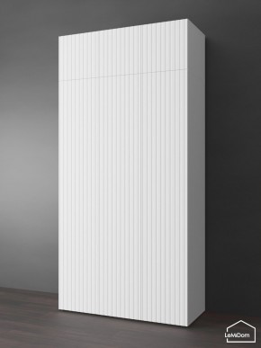 Шкаф с антресолью Linnea MHR-3POA-2 2450х1200х510 (Белый-М 11.1.2) в Чебаркуле - chebarkul.mebel24.online | фото 1