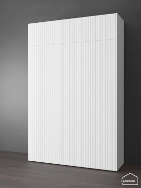 Шкаф с антресолью Linnea MHR-4POA-2 2450х1600х510 (Белый-М 11.1.1) в Чебаркуле - chebarkul.mebel24.online | фото 1