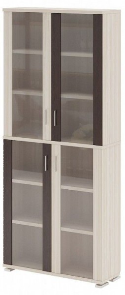 Шкаф-витрина Домино ПУ-30-3-ФС в Чебаркуле - chebarkul.mebel24.online | фото 2