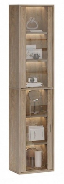 Шкаф-витрина Домино СУ(ш1в2)+2ФС в Чебаркуле - chebarkul.mebel24.online | фото 2