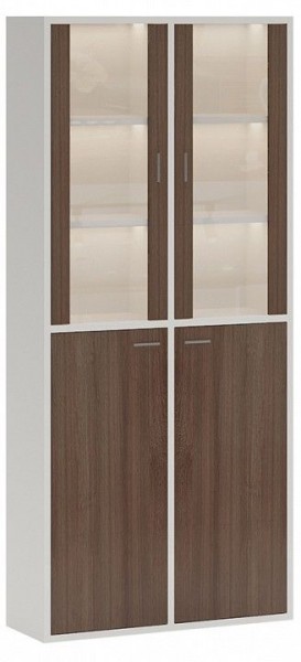 Шкаф-витрина Домино СУ(ш2в2)+2ФС+2ФГ в Чебаркуле - chebarkul.mebel24.online | фото 2