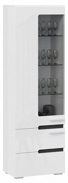 Шкаф-витрина Фьюжн ТД-260.07.25 в Чебаркуле - chebarkul.mebel24.online | фото 2