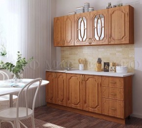 СКАЗКА Кухонный гарнитур 2,0 (Ольха матовая) в Чебаркуле - chebarkul.mebel24.online | фото