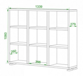 Стеллаж Домино нельсон ПУ-60-1 в Чебаркуле - chebarkul.mebel24.online | фото 2