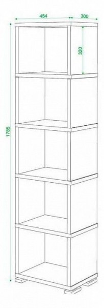 Стеллаж Домино СБ-15/5 в Чебаркуле - chebarkul.mebel24.online | фото 3