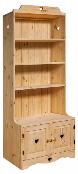 Стеллаж книжный Прованс KR220 в Чебаркуле - chebarkul.mebel24.online | фото