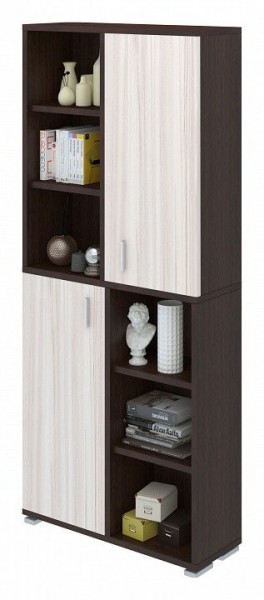 Стеллаж комбинированный Домино ПУ-30-2 в Чебаркуле - chebarkul.mebel24.online | фото 2