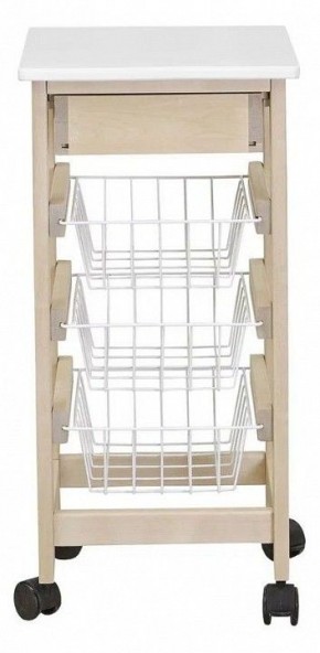 Стеллаж С ящиком и корзинами в Чебаркуле - chebarkul.mebel24.online | фото 3