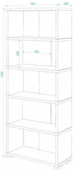 Стеллаж СБ-10/5 в Чебаркуле - chebarkul.mebel24.online | фото 2