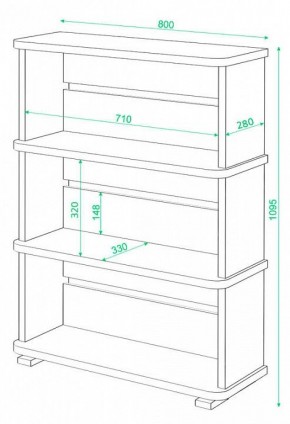 Стеллаж СБ-25/3 в Чебаркуле - chebarkul.mebel24.online | фото 2