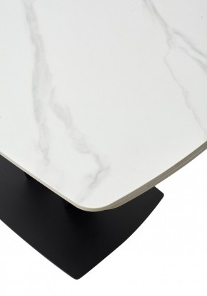 Стол ALATRI 120 MATT WHITE MARBLE SOLID CERAMIC / BLACK, ®DISAUR в Чебаркуле - chebarkul.mebel24.online | фото 11