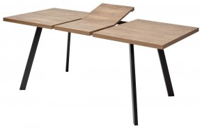 Стол BRICK M 140 Дуб Канзас/ Черный М-City в Чебаркуле - chebarkul.mebel24.online | фото 8