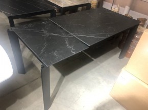 Стол CORNER 120 MATT BLACK MARBLE SOLID CERAMIC / BLACK, ®DISAUR в Чебаркуле - chebarkul.mebel24.online | фото 12