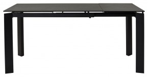 Стол CORNER 120 MATT BLACK MARBLE SOLID CERAMIC / BLACK, ®DISAUR в Чебаркуле - chebarkul.mebel24.online | фото 3