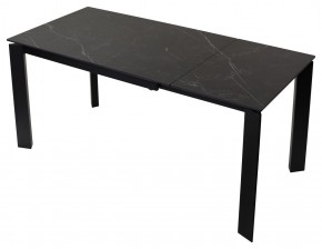 Стол CORNER 120 MATT BLACK MARBLE SOLID CERAMIC / BLACK, ®DISAUR в Чебаркуле - chebarkul.mebel24.online | фото 4
