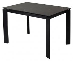 Стол CORNER 120 MATT BLACK MARBLE SOLID CERAMIC / BLACK, ®DISAUR в Чебаркуле - chebarkul.mebel24.online | фото 9