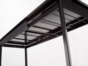 Стол CREMONA 140 MATTE STATUARIO Белый мрамор матовый, керамика/ черный каркас, ®DISAUR в Чебаркуле - chebarkul.mebel24.online | фото 7