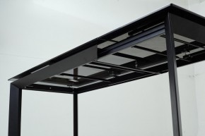 Стол CREMONA 180 KL-99 Белый мрамор матовый, итальянская керамика / черный каркас, ®DISAUR в Чебаркуле - chebarkul.mebel24.online | фото 13