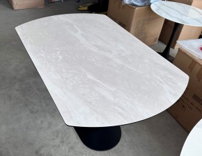 Стол KAI 140 TL-109 поворотная система раскладки, испанская керамика / Темно-серый / Черный, ®DISAUR в Чебаркуле - chebarkul.mebel24.online | фото 7