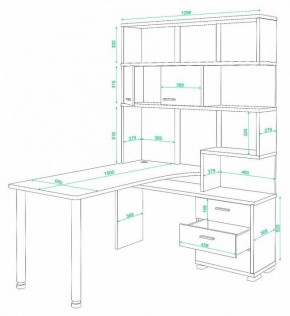 Стол компьютерный Домино СР-420/150 в Чебаркуле - chebarkul.mebel24.online | фото 2