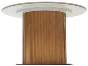 Стол MESA D120 цвет БЕЛЫЙ МРАМОР M326 / Каркас OAK, ®DISAUR в Чебаркуле - chebarkul.mebel24.online | фото 8
