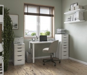 Стол письменный Ингар, 140x75, белый в Чебаркуле - chebarkul.mebel24.online | фото 2