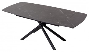 Стол RIVOLI 140 MATT BLACK MARBLE SOLID CERAMIC / BLACK, ®DISAUR в Чебаркуле - chebarkul.mebel24.online | фото 3