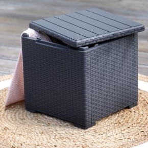 Стол с функцией хранения Виго (Vigo storage box) графит в Чебаркуле - chebarkul.mebel24.online | фото 1
