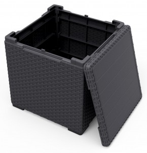 Стол с функцией хранения Виго (Vigo storage box) графит в Чебаркуле - chebarkul.mebel24.online | фото 3