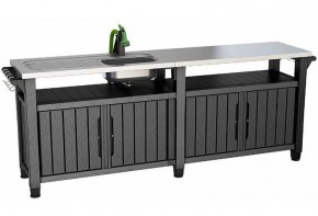 Столик для барбекю 415 Л (Unity Chef 415 L) графит в Чебаркуле - chebarkul.mebel24.online | фото 3