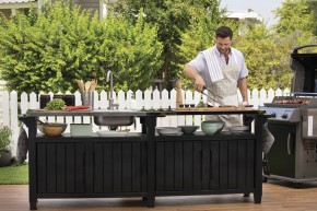 Столик для барбекю 415 Л (Unity Chef 415 L) графит в Чебаркуле - chebarkul.mebel24.online | фото 4