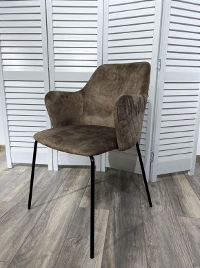 Стул AMARETTO VBP208 античный серо-бежевый/ черный каркас, М-City в Чебаркуле - chebarkul.mebel24.online | фото 1