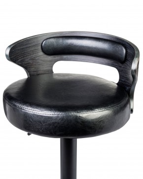 Стул барный DOBRIN FRED BLACK, чёрное дерево, чёрный в Чебаркуле - chebarkul.mebel24.online | фото 6