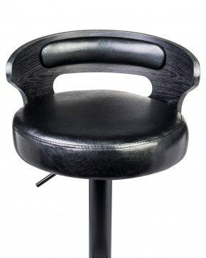 Стул барный DOBRIN FRED BLACK, чёрное дерево, чёрный в Чебаркуле - chebarkul.mebel24.online | фото 8