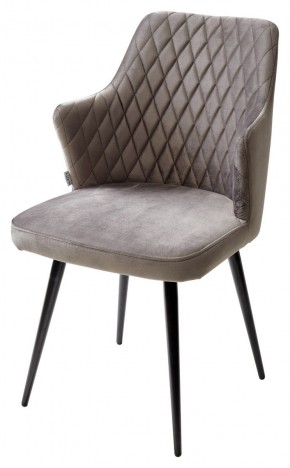 Стул HERMAN 360 град. ГРАФИТ #14, велюр / черный каркас М-City в Чебаркуле - chebarkul.mebel24.online | фото 1