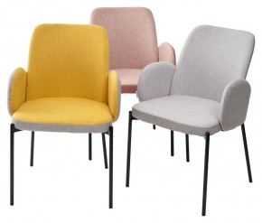 Стул NIKKI VF109 розовый / VF110 брусничный М-City в Чебаркуле - chebarkul.mebel24.online | фото 2