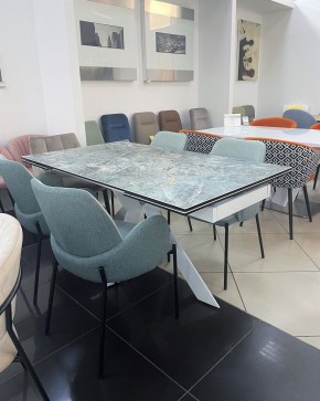 Стул NIKKI VF113 светлая мята / VF115 серо-зеленый М-City в Чебаркуле - chebarkul.mebel24.online | фото 2