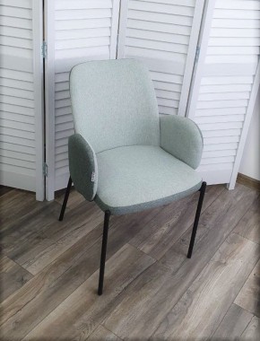 Стул NIKKI VF113 светлая мята / VF115 серо-зеленый М-City в Чебаркуле - chebarkul.mebel24.online | фото 4